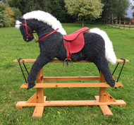 Pegaus rocking horse restoration Worcestershire